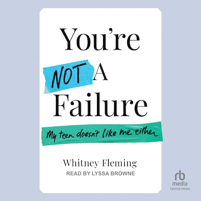 You're Not A Failure – omslag til lydbogen af Whitney Fleming