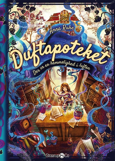 Duftapoteket 1 - Der er en hemmelighed i luften – omslag til lydbogen af Anna Ruhe