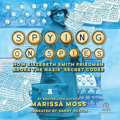 Spying on Spies – omslag til lydbogen af Marissa Moss
