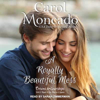 A Royally Beautiful Mess – omslag til lydbogen af Carol Moncado