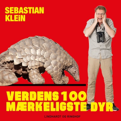 Verdens 100 mærkeligste dyr, Skældyret – omslag til lydbogen af Sebastian Klein