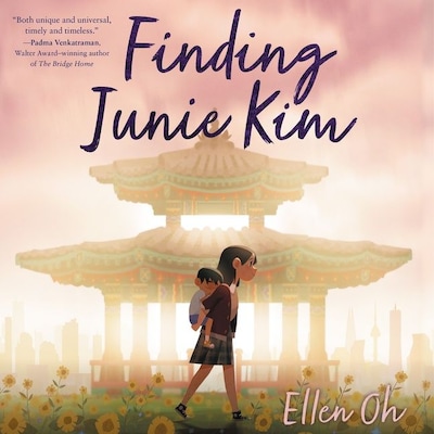 Finding Junie Kim – omslag til lydbogen af Ellen Oh