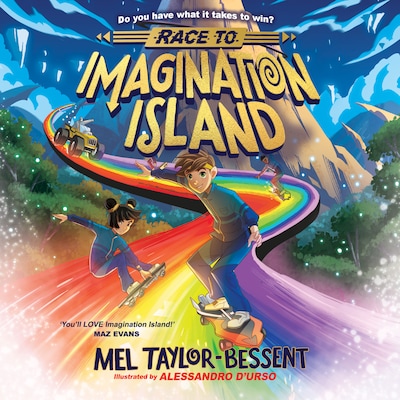 Race to Imagination Island – omslag til lydbogen af Mel Taylor-Bessent