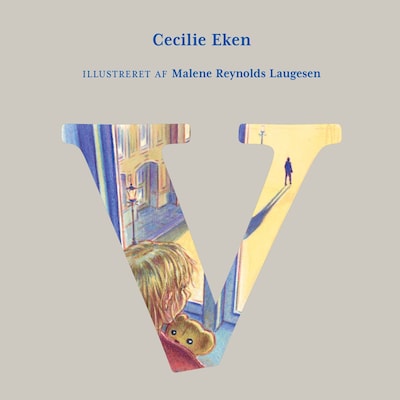 V – omslag til lydbogen af Cecilie Eken