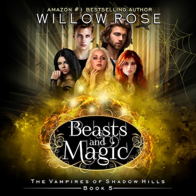 Beasts and Magic – omslag til lydbogen af Willow Rose