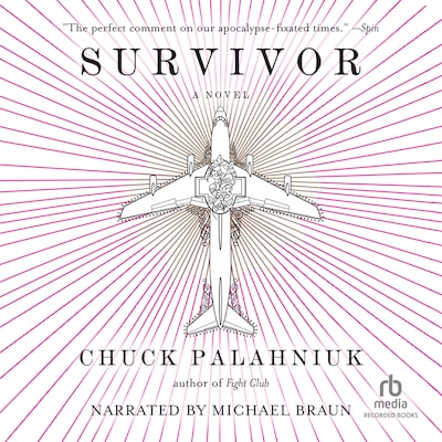 Survivor – omslag til lydbogen af Chuck Palahniuk