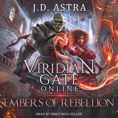 Viridian Gate Online – omslag til lydbogen af J.D. Astra, James A. Hunter