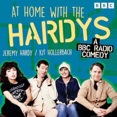 At Home With The Hardys – omslag til lydbogen af Jeremy Hardy, Caroline Leddy, Paul B. Davies