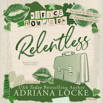 Relentless – omslag til lydbogen af Adriana Locke