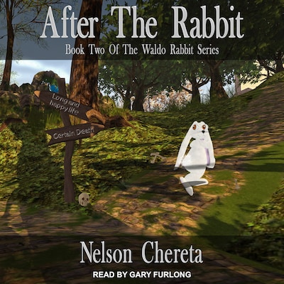 After The Rabbit – omslag til lydbogen af Nelson Chereta