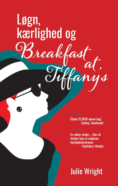 Løgn, kærlighed og Breakfast at Tiffany's – omslag til lydbogen af Julie Wright