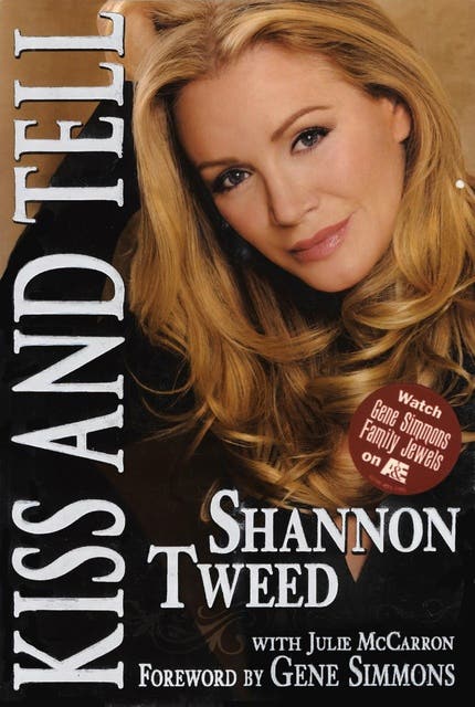 Kiss and Tell – omslag til lydbogen af Shannon Tweed