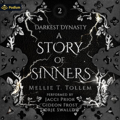 A Story of Sinners – omslag til lydbogen af Mellie T. Tollem