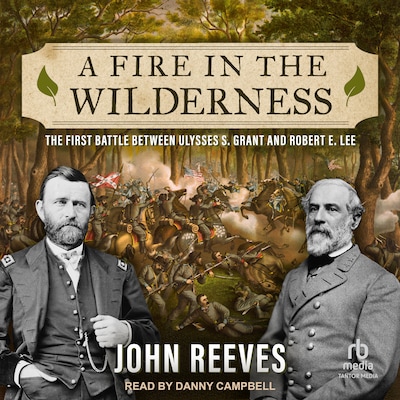 A Fire in the Wilderness – omslag til lydbogen af John Reeves