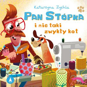 Pan Stópka i nie taki zwykły kot – okładka audiobooka, autor Katarzyna Zychla