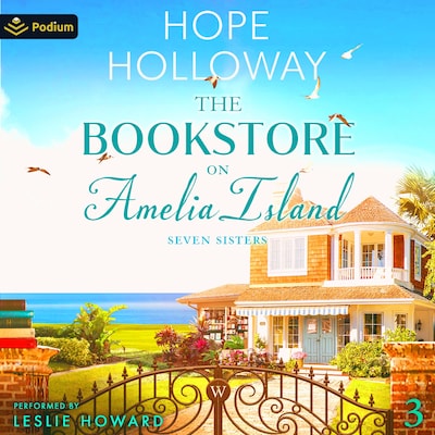 The Book Store on Amelia Island – omslag til lydbogen af Hope Holloway