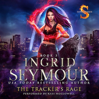 The Tracker's Rage – omslag til lydbogen af Ingrid Seymour