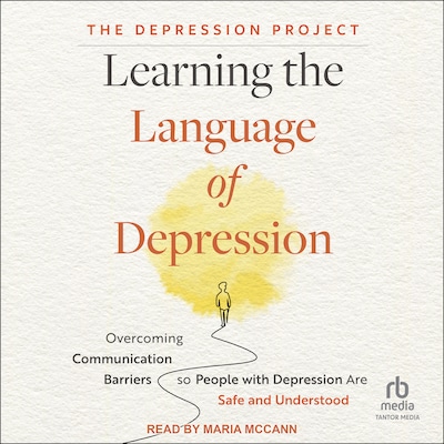 Learning the Language of Depression – omslag til lydbogen af The Depression Project