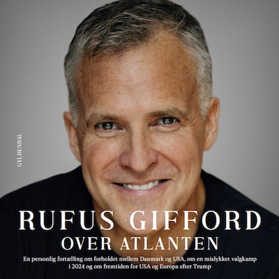 Over Atlanten – omslag til lydbogen af Rufus Gifford