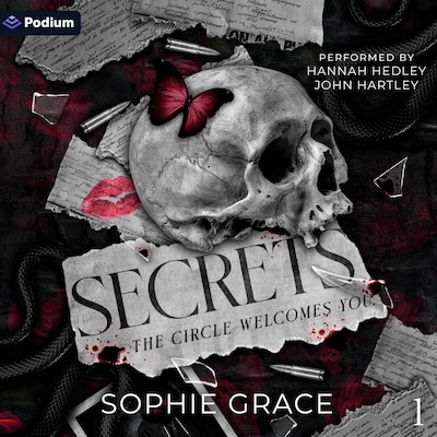 Secrets – omslag til lydbogen af Sophie Grace