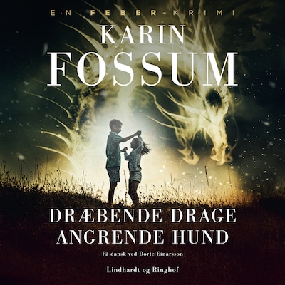 Dræbende drage, Angrende hund – omslag til lydbogen af Karin Fossum