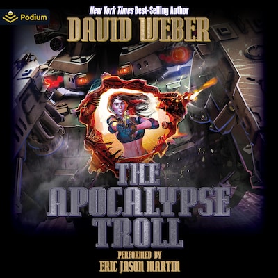 The Apocalypse Troll – omslag til lydbogen af David Weber