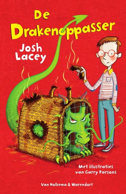 De drakenoppasser – omslag van het luisterboek van Josh Lacey