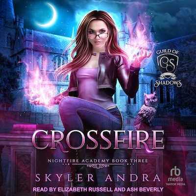 Crossfire – omslag til lydbogen af Skyler Andra