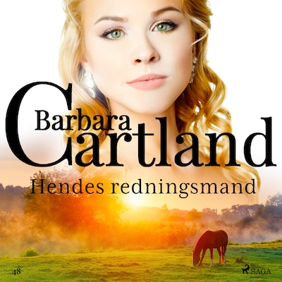 Hendes redningsmand – omslag til lydbogen af Barbara Cartland
