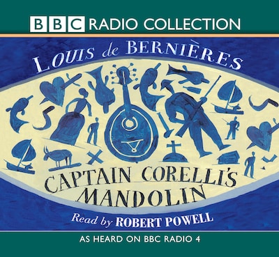 Captain Corelli's Mandolin – omslag til lydbogen af Louis de Bernières