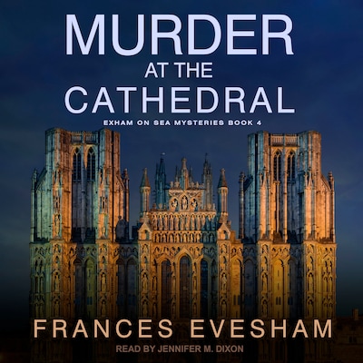Murder at the Cathedral – omslag til lydbogen af Frances Evesham