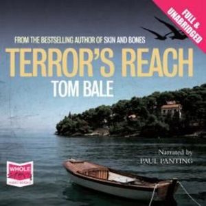 Terror's Reach – okładka audiobooka, autor Tom Bale