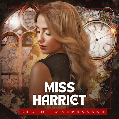 Miss Harriet – omslag til lydbogen af Guy de Maupassant
