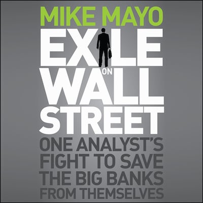 Exile on Wall Street – omslag til lydbogen af Mike Mayo