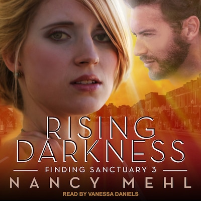 Rising Darkness – omslag til lydbogen af Nancy Mehl