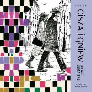 CISZA I GNIEW – okładka audiobooka, autor Lemaitre Pierre