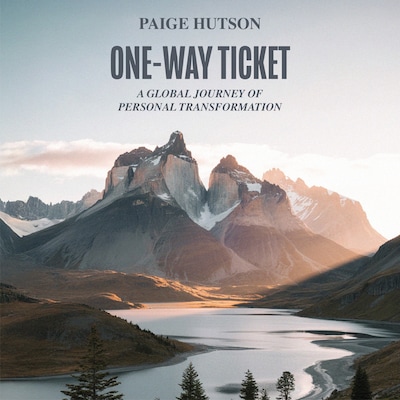 One-Way Ticket – omslag til lydbogen af Paige Hutson