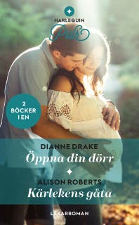 Öppna din dörr / Kärlekens gåta – omslag till ljudboken av Alison Roberts,Dianne Drake