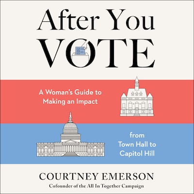After You Vote – omslag til lydbogen af Courtney Emerson