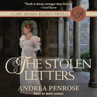 The Stolen Letters – omslag til lydbogen af Andrea Penrose