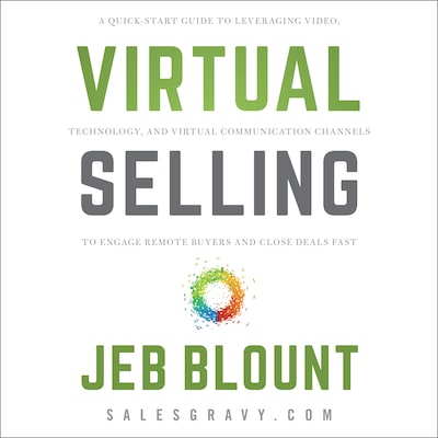 Virtual Selling – omslag til lydbogen af Jeb Blount
