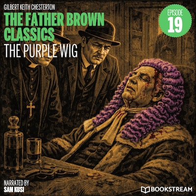 The Purple Wig (The Father Brown Classics, Episode 19) – omslag til lydbogen af G. K. Chesterton