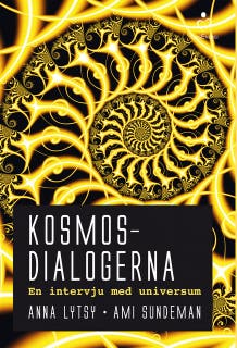 Kosmosdialogerna : en intervju med universum – omslag till ljudboken av Ami Sundeman,Anna Lytsy