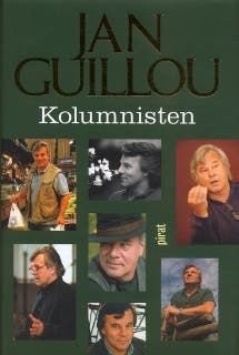 Kolumnisten – omslag till ljudboken av Jan Guillou