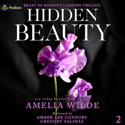 Hidden Beauty – omslag til lydbogen af Amelia Wilde