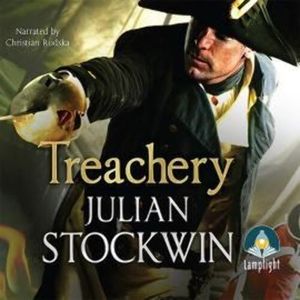 Treachery – okładka audiobooka, autor Julian Stockwin