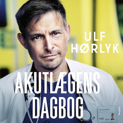 Akutlægens dagbog – omslag til lydbogen af Ulf Hørlyk