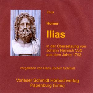 Ilias – okładka audiobooka, autor Homér