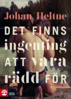 Det finns ingenting att vara – omslag till ljudboken av Johan Heltne