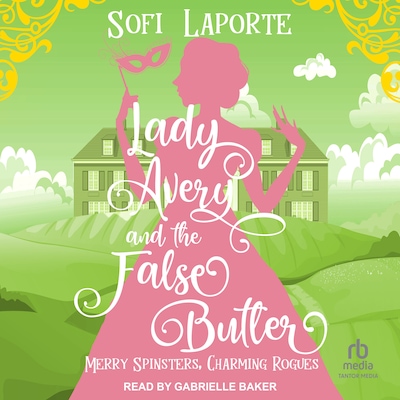 Lady Avery and the False Butler – omslag til lydbogen af Sofi Laporte